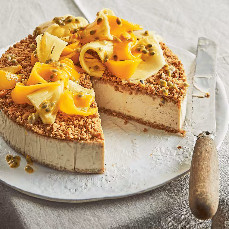 Tropical Fruit Cheesecake