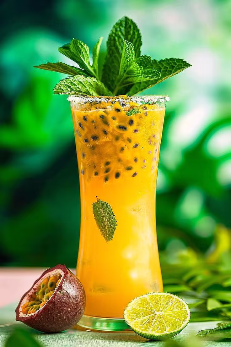 Passion Mojito Mocktail