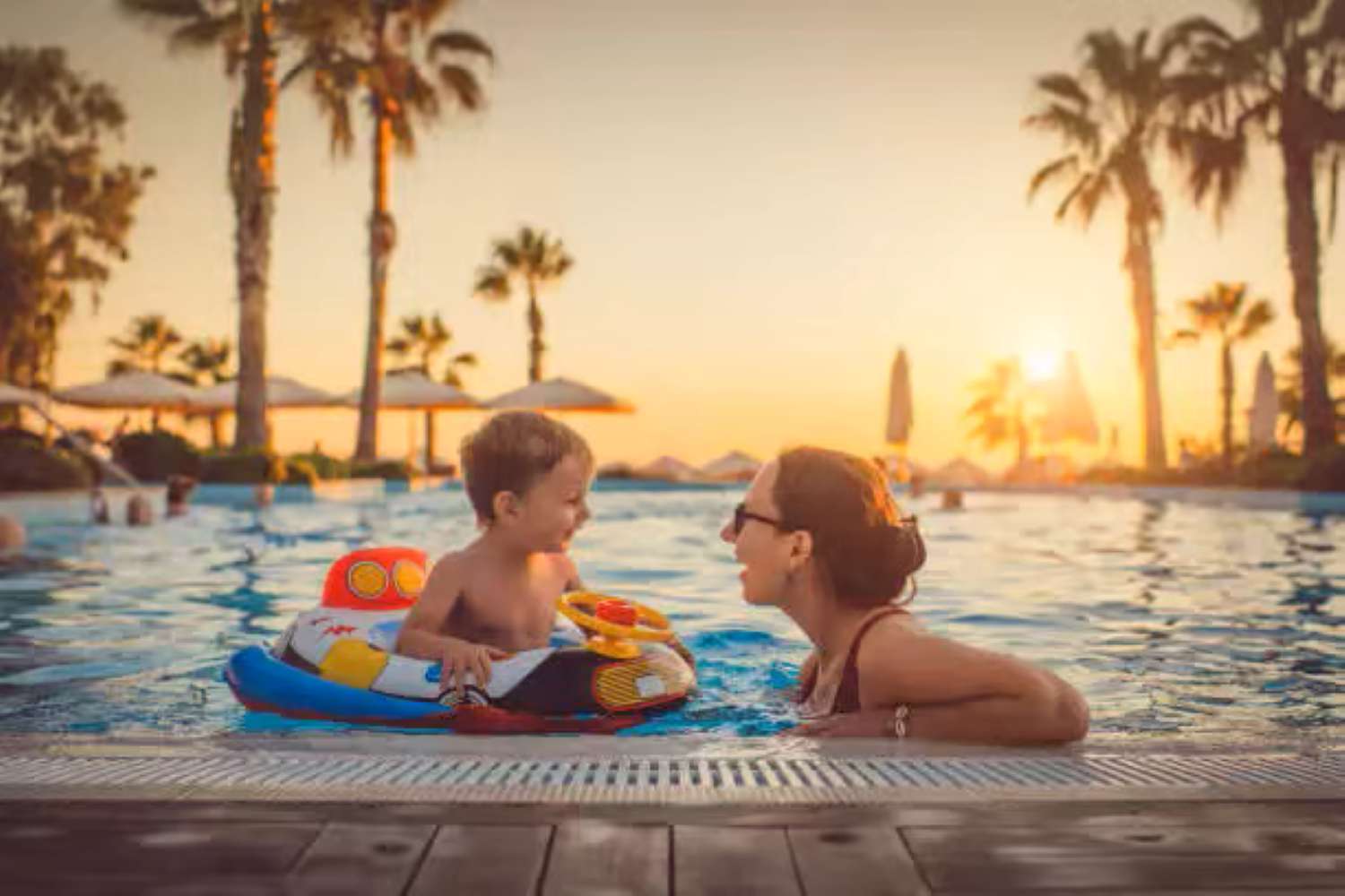 Resort panoramic view